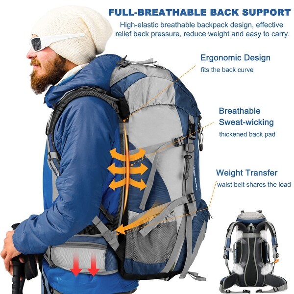 ★KIRSH★ Pocket Color Combination Hiking Backpack Light Gre Amazon.com | KIRSH Pocket Logo Sports Backpack | Casual Daypacks